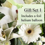 Florists Choice Aqua Pack &amp; Balloon Gift Set