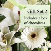 Florist Choice Aqua Pack &amp; Chocolates Gift Set