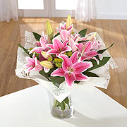 Sumptuous Lily Vase